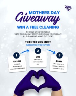 In honour of Mother’s Day, we want to celebrate all the amazing moms out there by giving away something truly special: a FREE 4-hour home cleaning! 🧼💜

Tag your mom, your sister, your aunt, your neighbours, your friends, and all the other special women in your life who deserve a sparkling home! Here is how you enter to win:

TO ENTER:

✅ FOLLOW our Instagram page @pristinecleaninglondon

✅ LIKE this giveaway post

✅ TAG someone in the comments below!

WANT MORE CHANCES TO WIN?
Every single tag counts as a separate entry, so tag away! Whether it is your favourite coworker or your best friend, the more people you tag, the higher your chances of winning! 💎

🗓️ DEADLINE: The giveaway ends on May 9th.
🏆 WINNER: One lucky winner will be drawn and announced on May 9th.

Good luck! Let’s get tagging! 👇

#MothersDayGiveaway #PristineCleaning #GiveawayAlert #HomeCleaning #MothersDay2026 #LondonOntario #CleaningServices #londonontariosmallbusiness #cleaningtips #cleaninghacks #CleaningHacks #cleaningtips #cleaning #cleaningservice #cleaningcompany #cleaningservice #giveaway #giveawayalert #giveawaycontest #LondonOntario #londonontario #londonontariocanada
